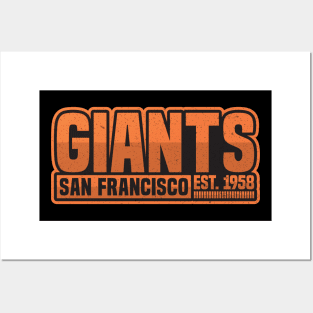 San Francisco Giants 01 Posters and Art